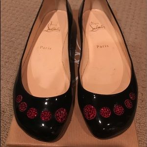 Christian Louboutin Patent Leather Flats